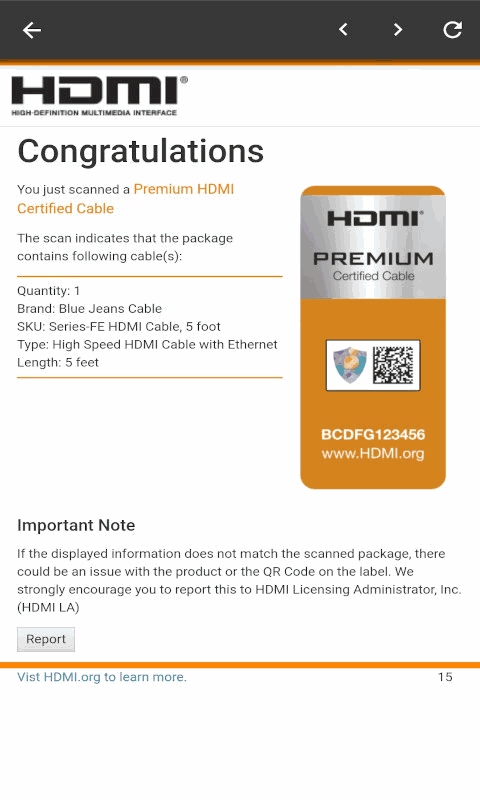 HDMI Cable